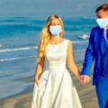 matrimoni sposi con mascherina