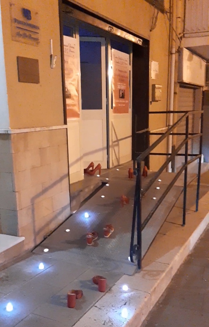 scarpette rosse centro antiviolenza gloria