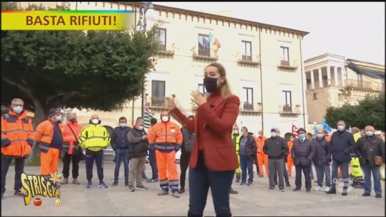 Striscia la Notizia su netturbini