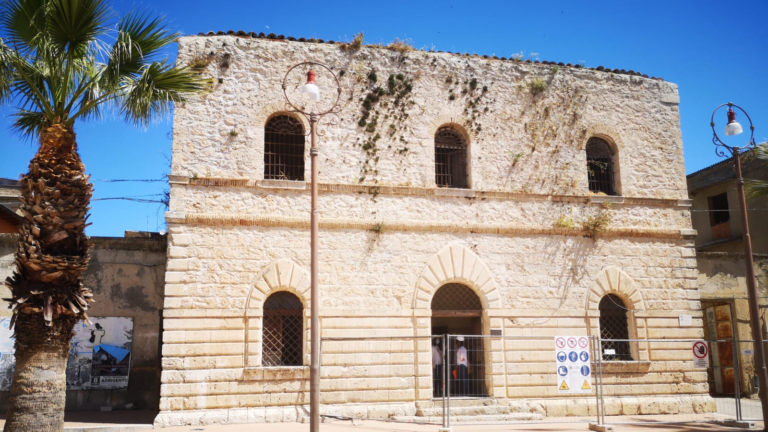 Carcere Monumentale Piazza della Vittoria Favara prima dei lavori