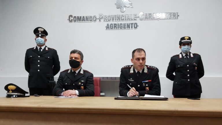 Conferenza Stampa CC su arresti droga