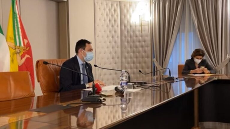 Ruggero Razza conferenza