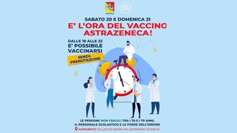 Vaccinazioni Extra Palacongressi Astrazeneca