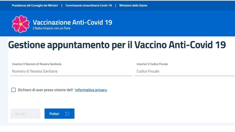 sito vaccino