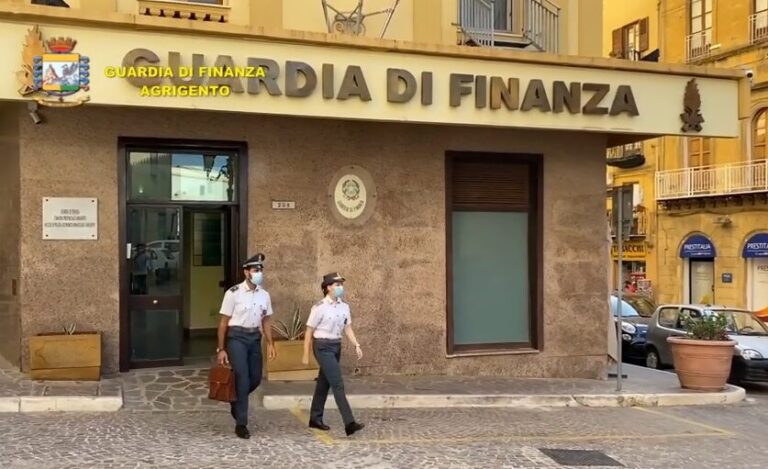 guardia finanza agrigento
