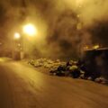 incendio rifiuti