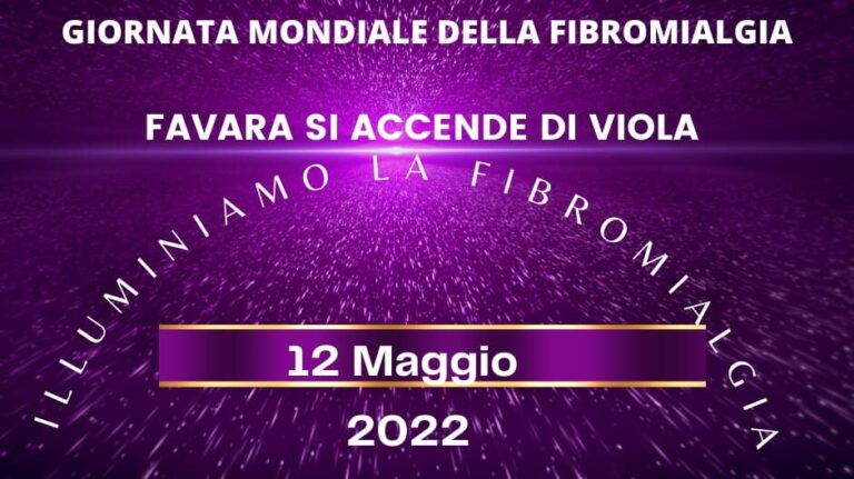 12 maggio 2022 Fibromialgia Favara