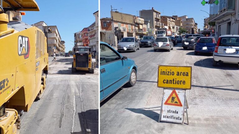 cantiere bitumazione conzo favara