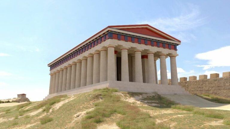 Tempio della Concordia_ricostruzione