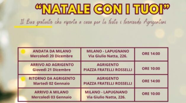 LOGO NATALE CON I TUOI - ORARI