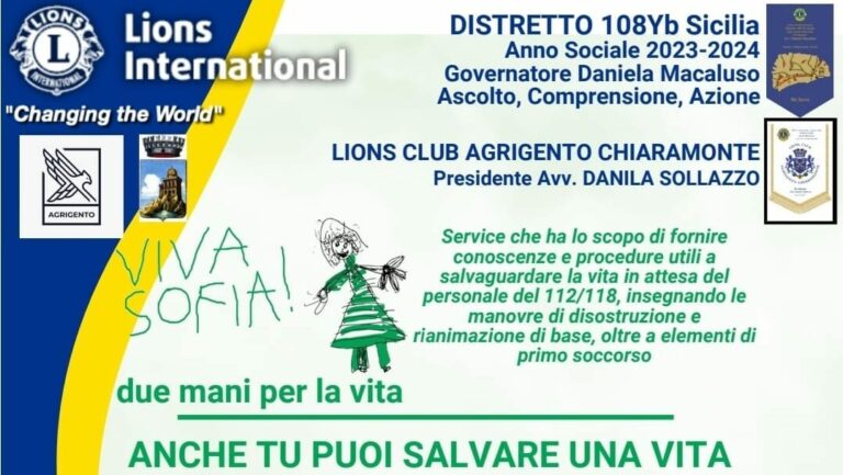 viva sofia manifestazione lions club agrigento 29-11-2023