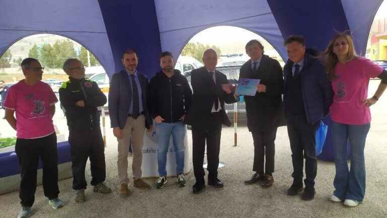 Un momento della cerimonia di premiazione