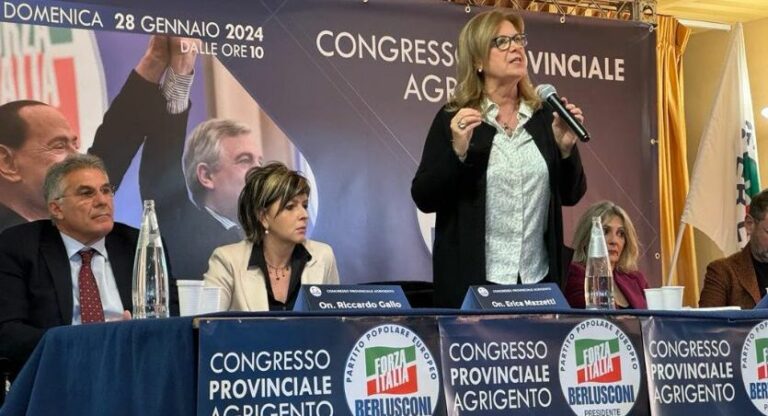 Forza Italia Agrigento Margherita La Rocca Ruvolo coordinatrice provinciale1