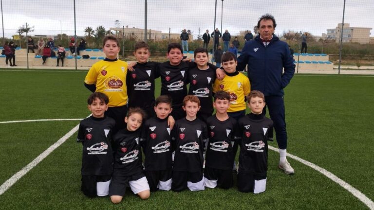 Pulcini calcio Porto Empedocle, Raimondo Filippazzo con squadra