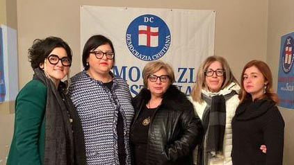 Coordinamento provinciale femminile DC Agrigento eletto 25-02-2024