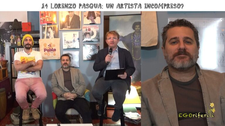 l'artista Lorenzo Pasqua protagonista del podcast Egoriferiti (1)