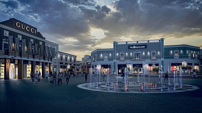 Sicilia outlet village Enna Gucci Ralph Lauren