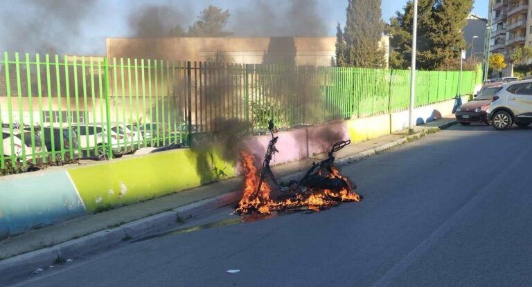incendio scooter