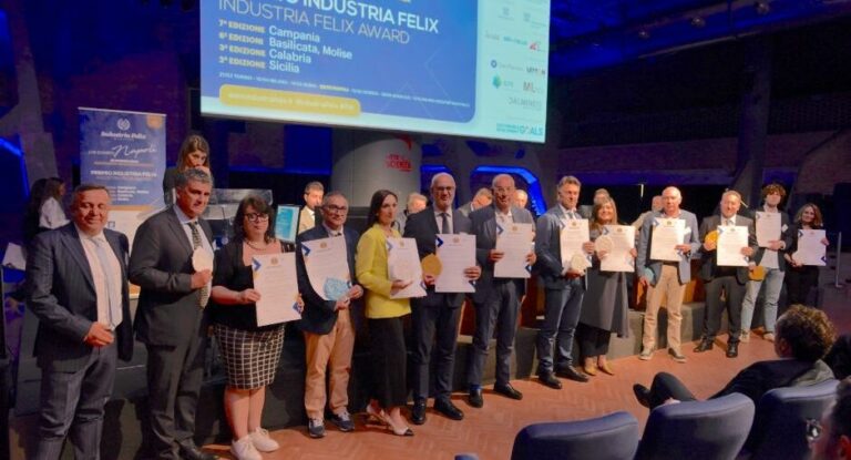 un momento della premiazione
