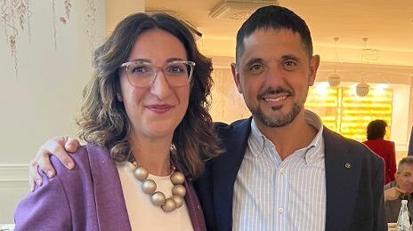 da sx Carmela Petralia, Salvatore Parello