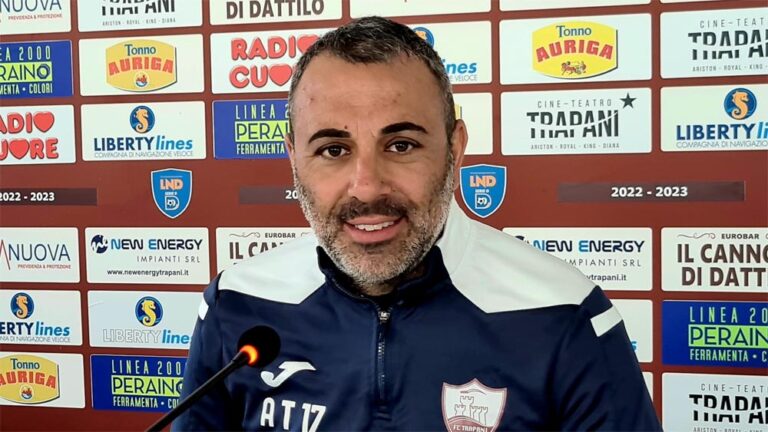 Alfio Torrisi, allenatore del Trapani Calcio