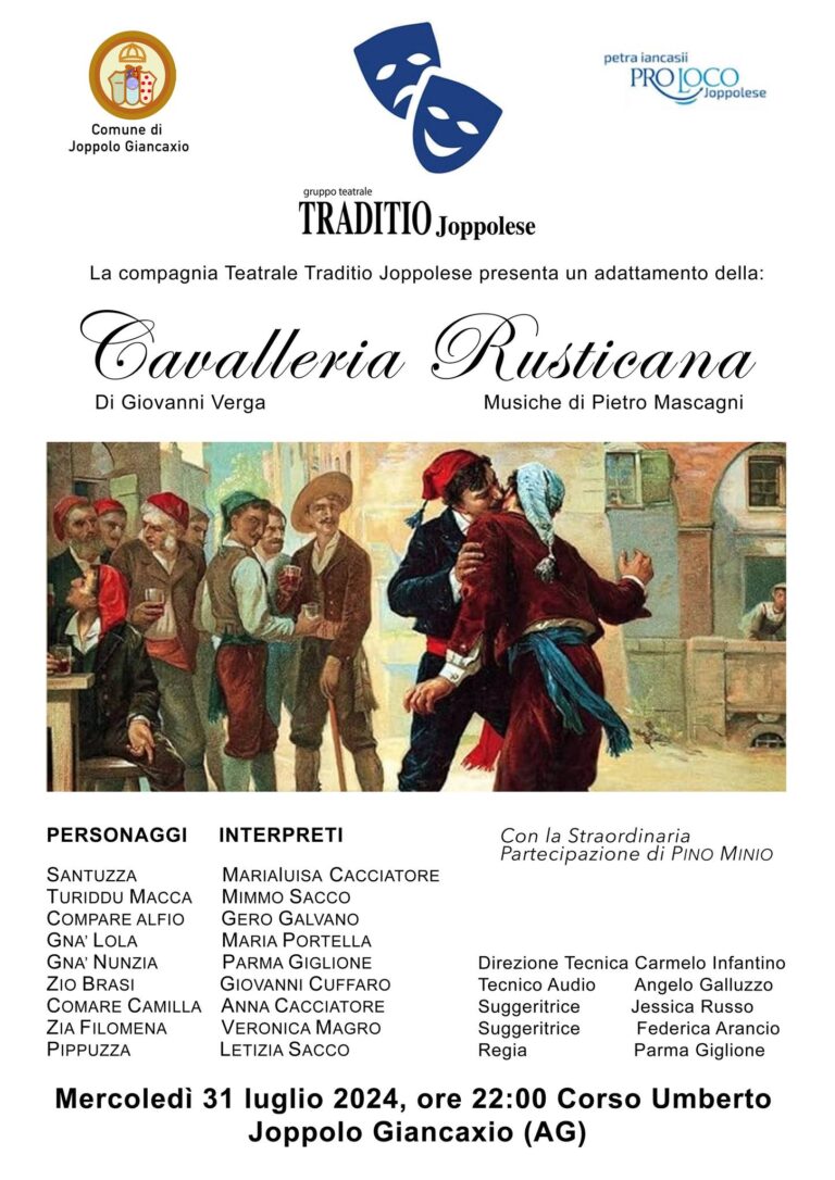 locandina cavalleria rusticana joppolo giancaxio 2024