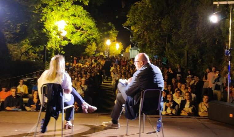 Piera Maggio intervistata da Max Firreri ieri sera al PACEfest