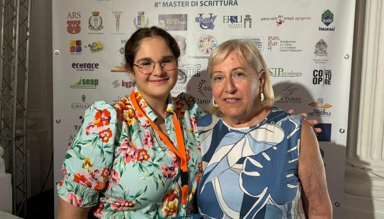 M.Costanza Attanasio e la pres. I.W. di Agrigento Lea Ceserani