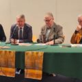 Alessandro Patti_presidente Fondazione Teatro Pirandello, Francesco Miccichè_ sindaco Agrigento, Roberto Sciarratta_ direttore Valle dei Templi e Gaetano Aronica_direttore artistico