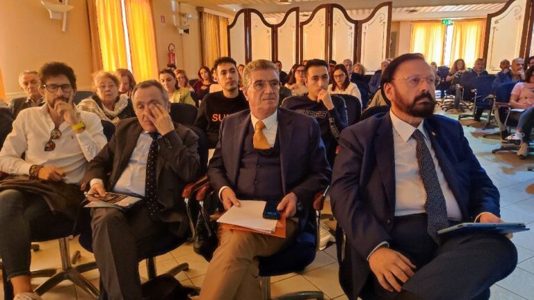Il presidente Burruano e il dottore Casà