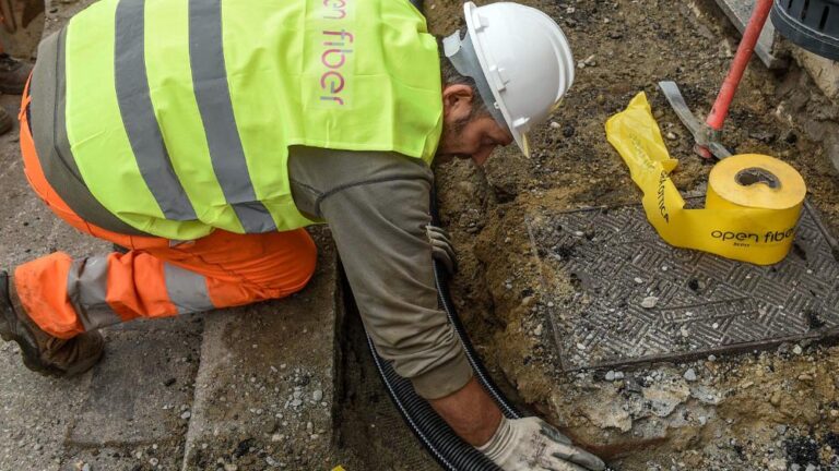 cantieri fibra ottica Open Fiber 3
