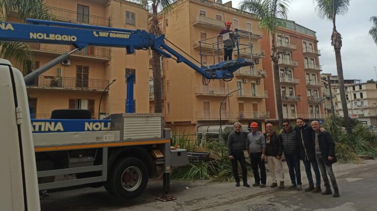Lavori verde pubblico e sicurezza Favara (1)