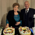 Maria Teresa Vella, Toto Piscopo, 60 anni matrimonio torta