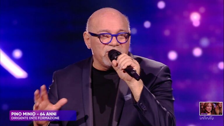 Pino Minio io canto senior 2025