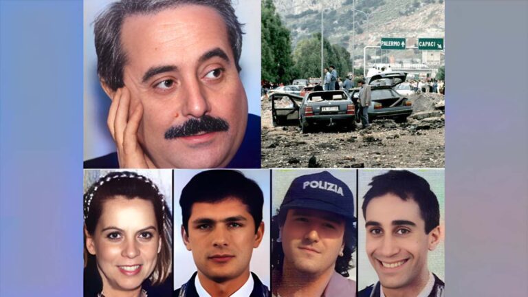 Strage di Capaci morti Giovanni Falcone Francesca Movillo e scorta