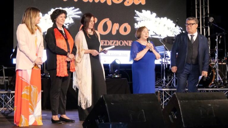 Premio Mimosa d'oro 2025 Diodati e Borletti Buitoni con Lina Urso Gucciardino