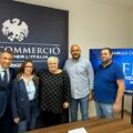 Ignazio Infantino presidente FIDA Agrigento, Giuseppa Caruana Delegata FIDA AG, Donatella Prampolini Pres. naz. FIDA, Mimmo Palumbo delegato FIDA AG e Salvatore Argento delegato FIDA AG.