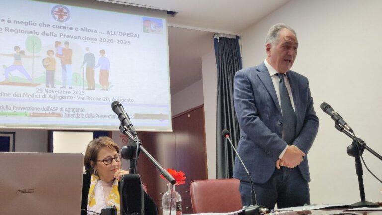 Il presidente Pitruzzella durante il suo intervento
