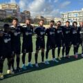 la formazione iniziale sul campo del Santa Croce Soccer - dimensioni grandi