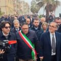 Ciclone Harry visita Ignazio La Russa, senato, ad Aci trezza, Aci Castello