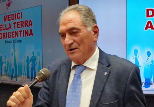 Il presidente Omceo di Agrigento, Santo Pitruzzella