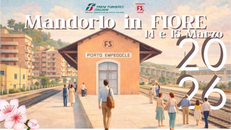 Mandorlo in fiore 2026 treni storici 14 e 15 marzo