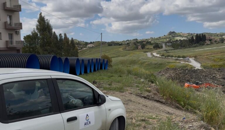 Canicattì, avanzano i lavori sulla rete fognaria