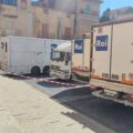 camion Rai1 Favara chiesa madre