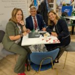 TIZIANA MURGIA, manager comunicazione di Assoporti; Roberto Petri, presidente Assoporti, Annalisa Tardino, presidente AdSP del Mare di Sicilia occidentale