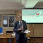 Il presidente Pace durante il suo intervento