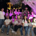 Silvia Failla con acuni dei componenti di Onde Rosa